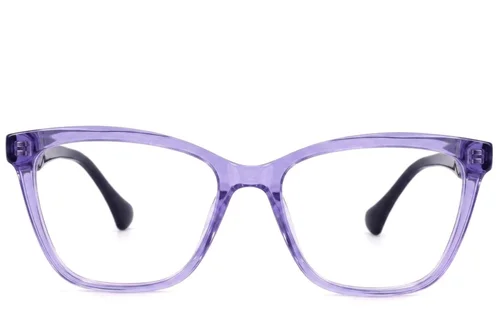 Lunettes papillon en acétate violet #BS2607-0875