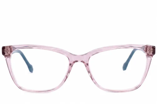 Lunettes en acétate rose papillon #BS2607-0881