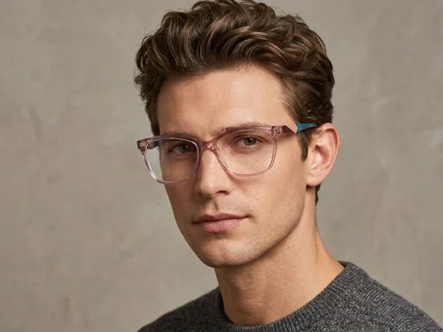 Lunettes en acétate rose papillon #BS2607-0881