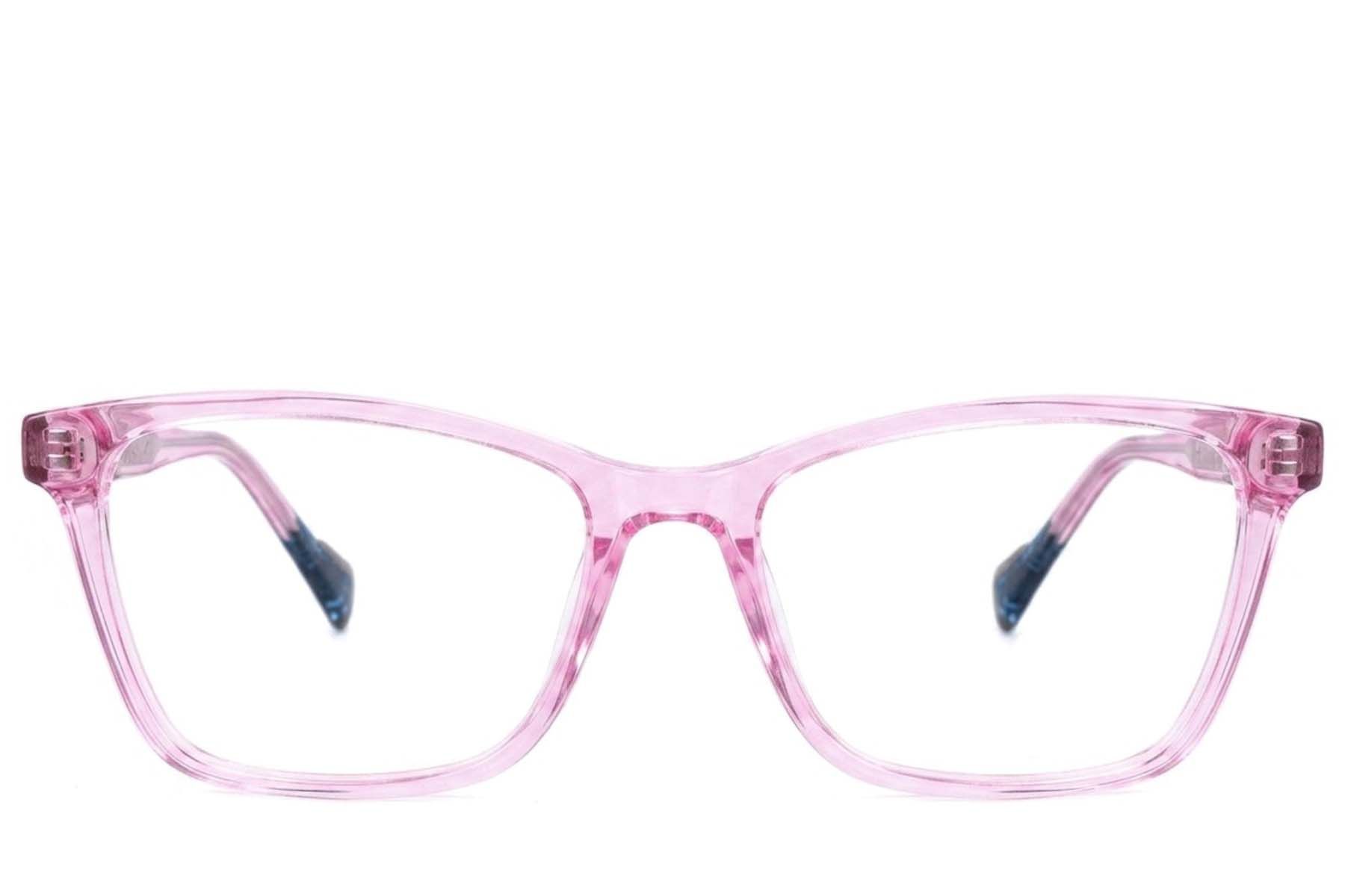 Vasos de acetato rosa con forma de mariposa #BS2607-0884