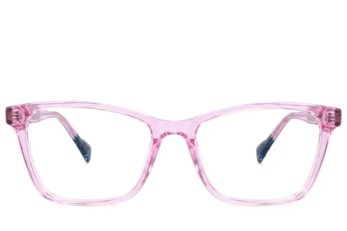 Lunettes en acétate rose papillon #BS2607-0884