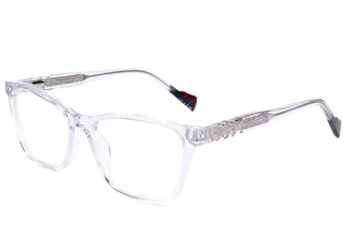 Verres en acétate transparent papillon #BS2607-0885