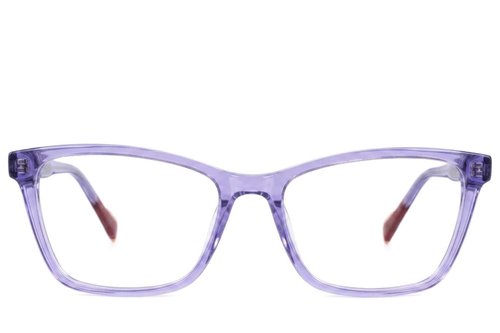 Lunettes en acétate violet papillon #BS2607-0886