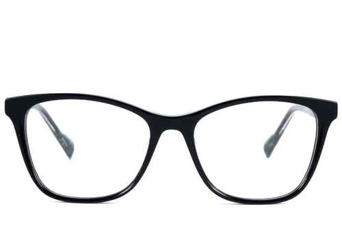Lunettes papillon en acétate noir #BS2607-0888