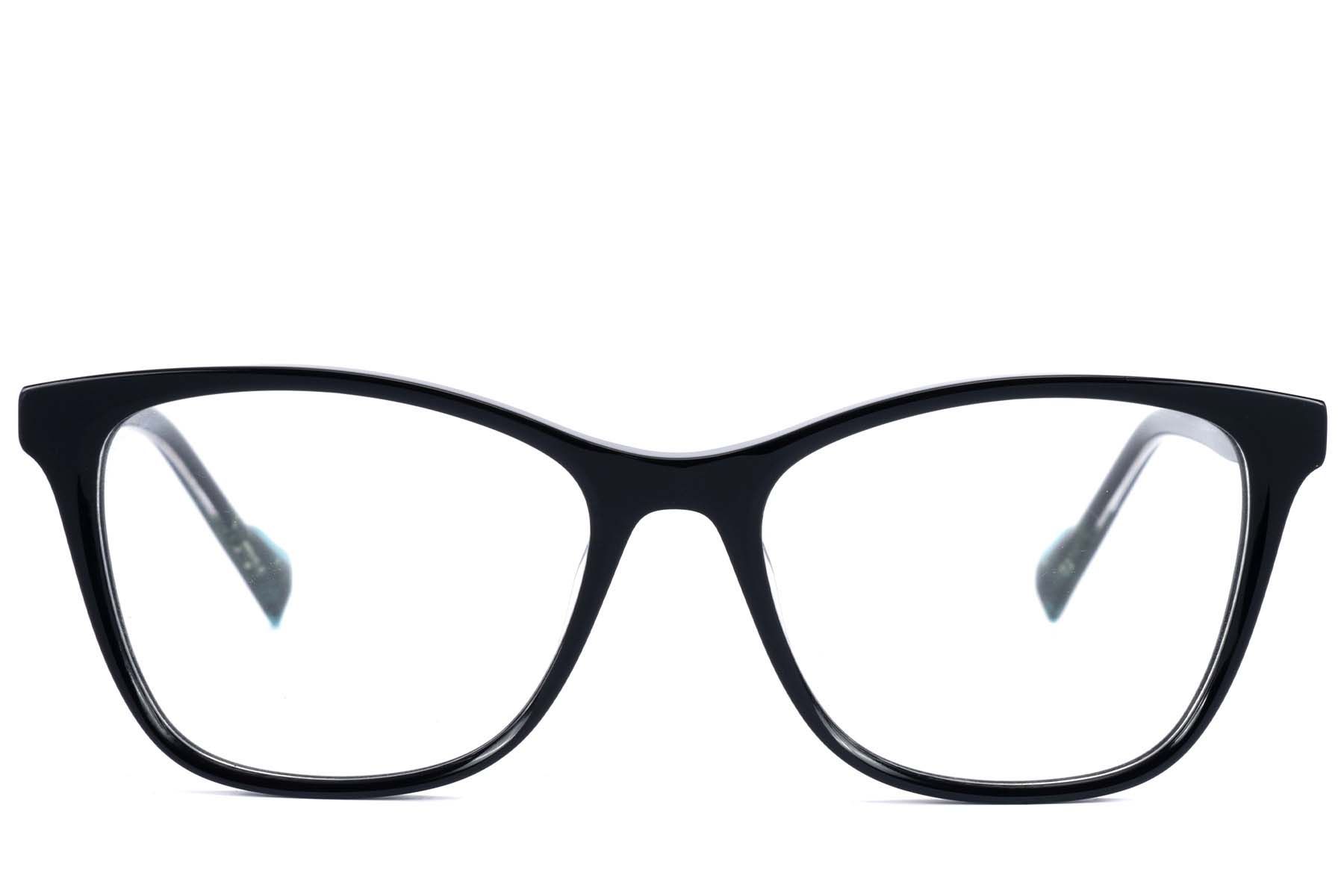 Butterfly Black Acetate Glasses #BS2607-0888