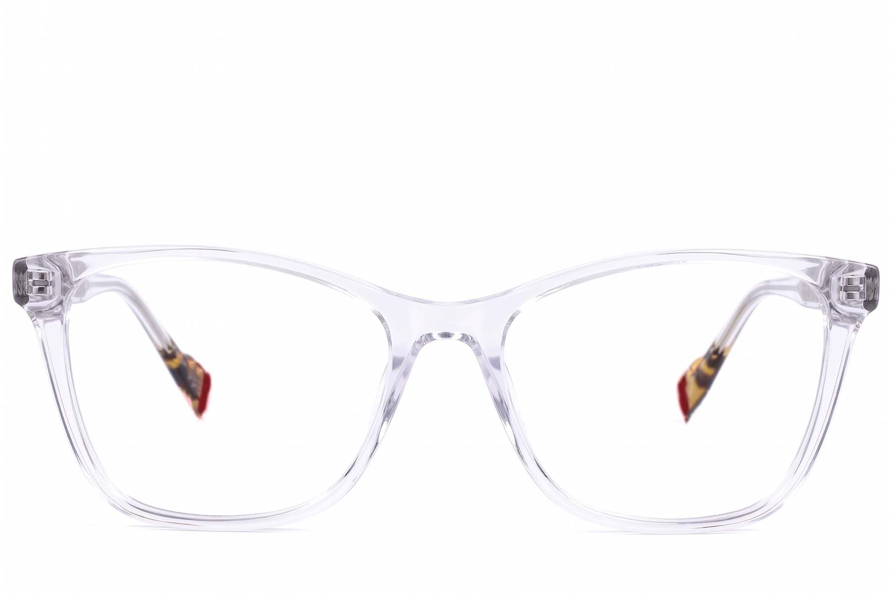 Vasos de acetato transparente con forma de mariposa #BS2607-0890