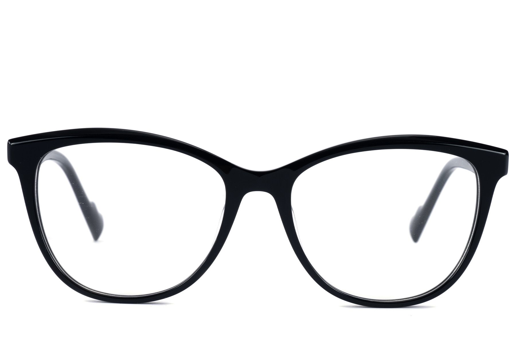 Vasos de acetato negro con forma de mariposa #BS2607-0893