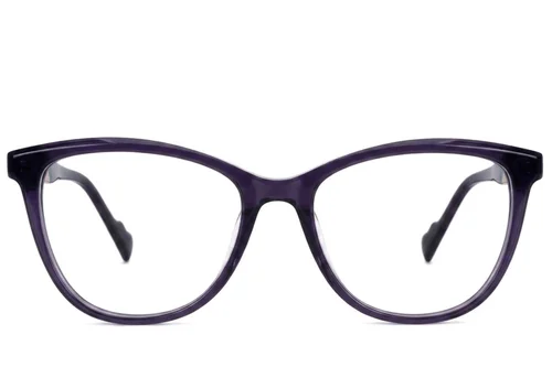 Lunettes en acétate violet papillon #BS2607-0894