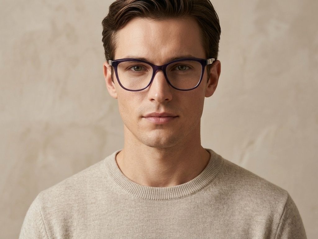 Butterfly Purple Acetate Glasses #BS2607-0894
