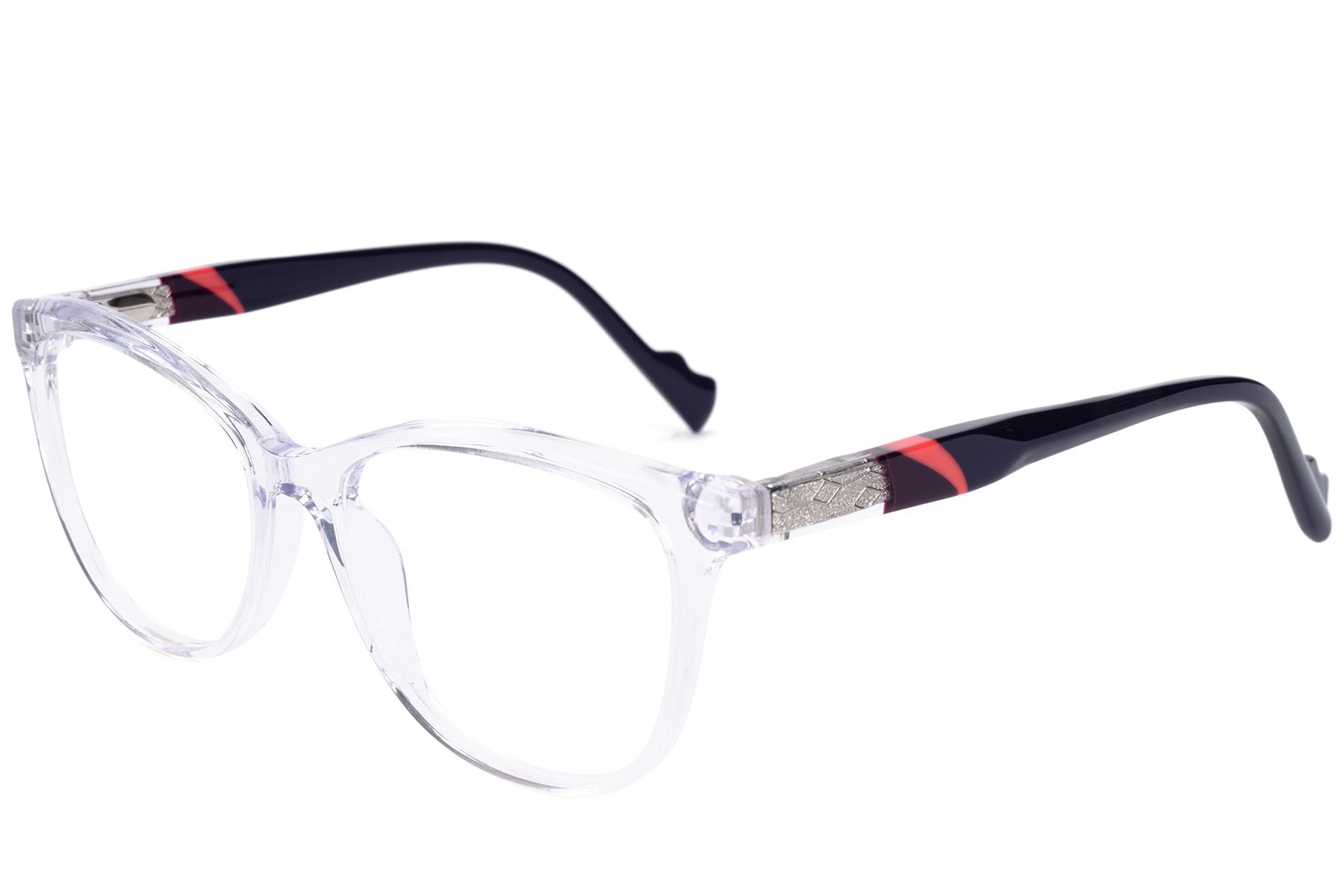 Butterfly Transparent Acetate Glasses #BS2607-0895