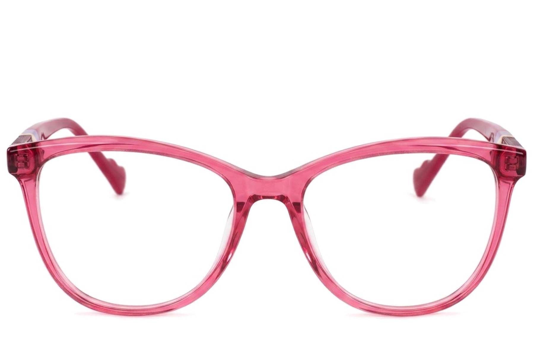 Vasos de acetato rojo con forma de mariposa #BS2607-0896