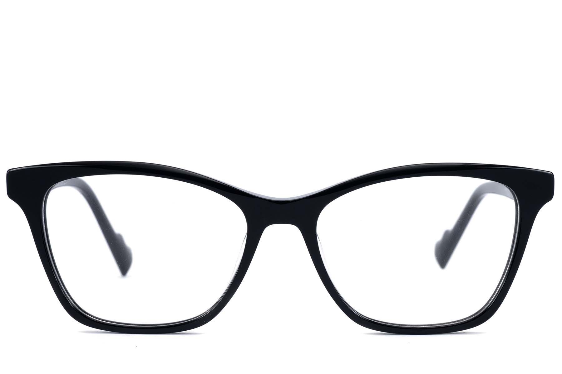 Vasos de acetato negro con forma de mariposa #BS2607-0898