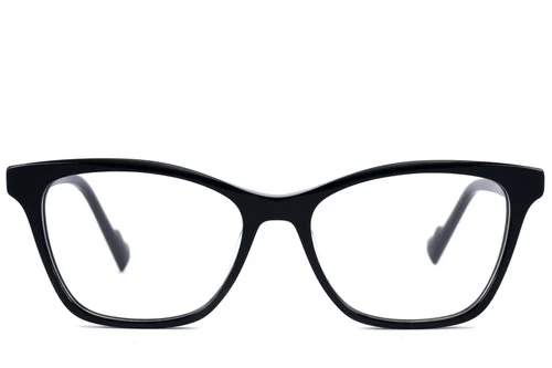 Lunettes papillon en acétate noir #BS2607-0898