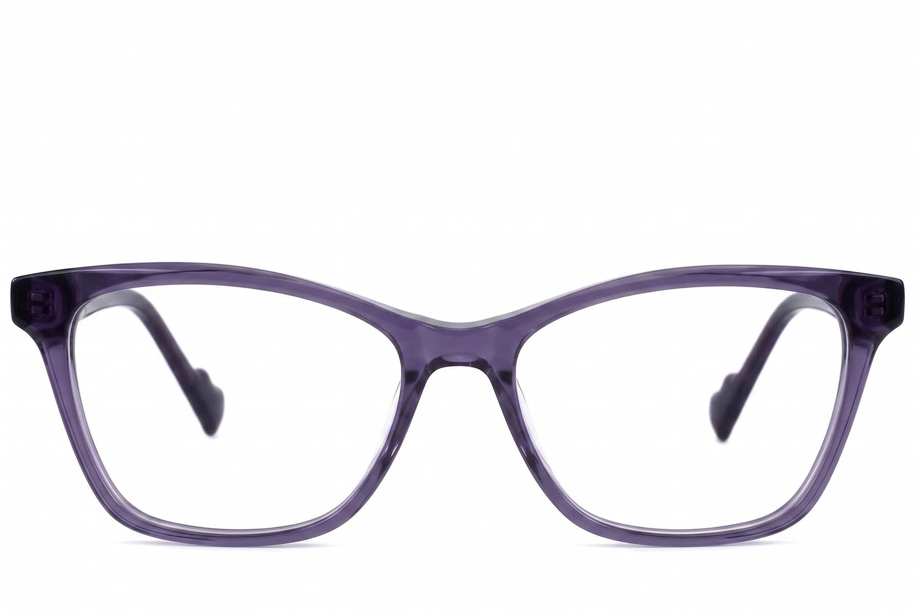 Lunettes papillon en acétate violet #BS2607-0899