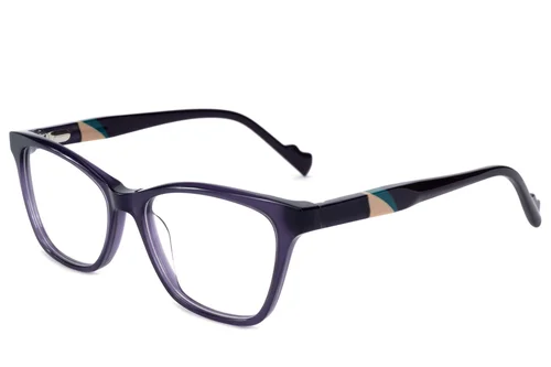 Lunettes papillon en acétate violet #BS2607-0899
