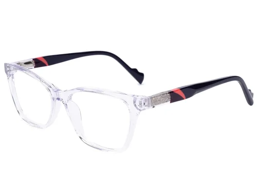 Verres en acétate transparent papillon #BS2607-0900
