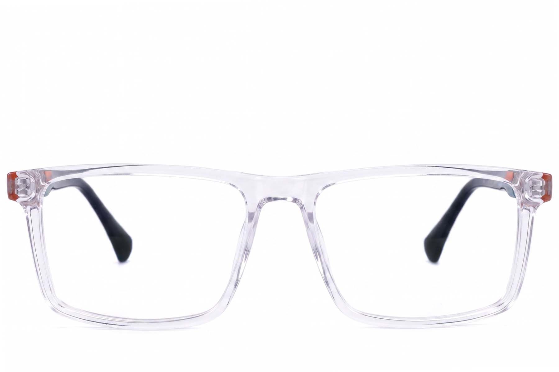 Vasos rectangulares de acetato transparente #BS2607-0907