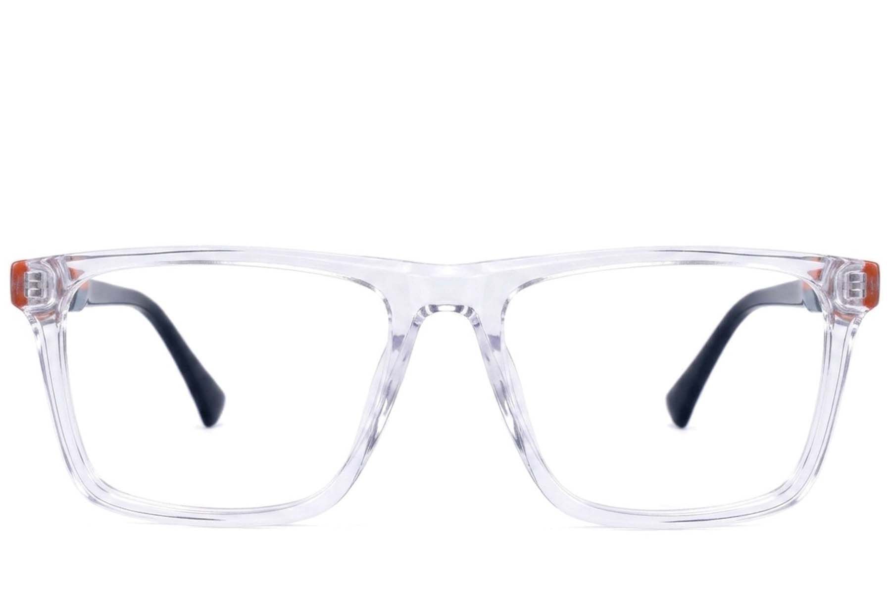 Vasos rectangulares de acetato transparente #BS2607-0912