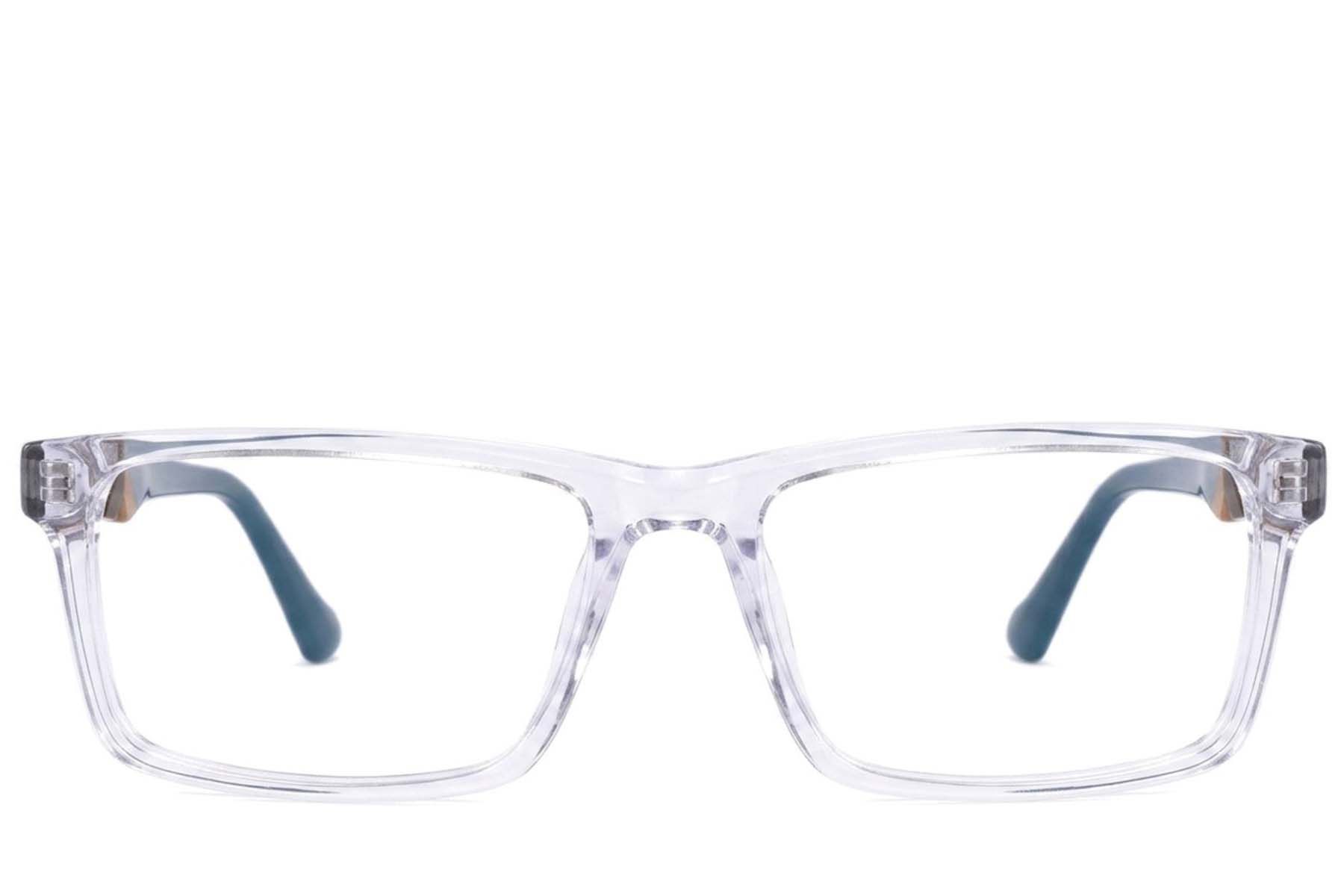 Vasos rectangulares de acetato transparente #BS2607-0915