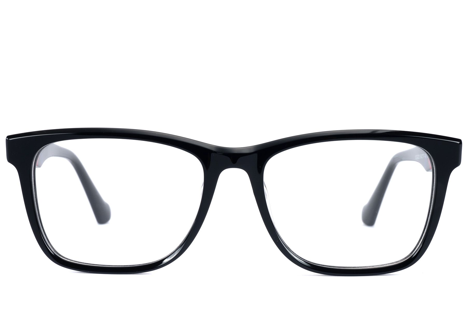 Bicchieri rettangolari in acetato nero #BS2607-0918