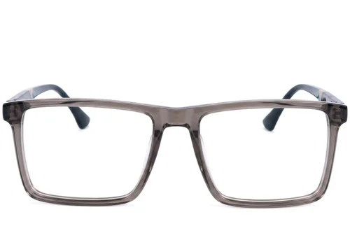 Lunettes rectangulaires en acétate gris #BS2607-0940