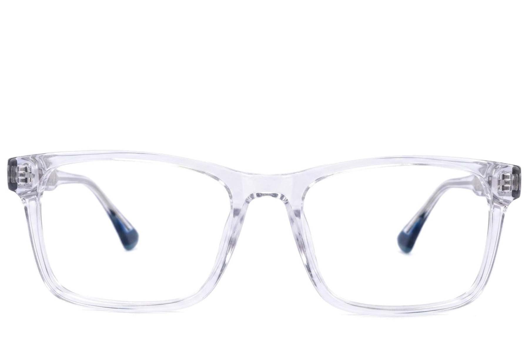 Oval Transparent Acetate Glasses #BS2607-0967