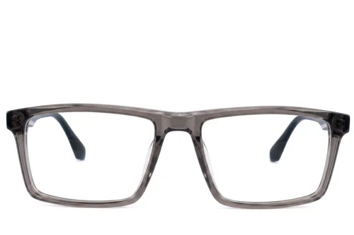Lunettes rectangulaires en acétate gris #BS2607-0969