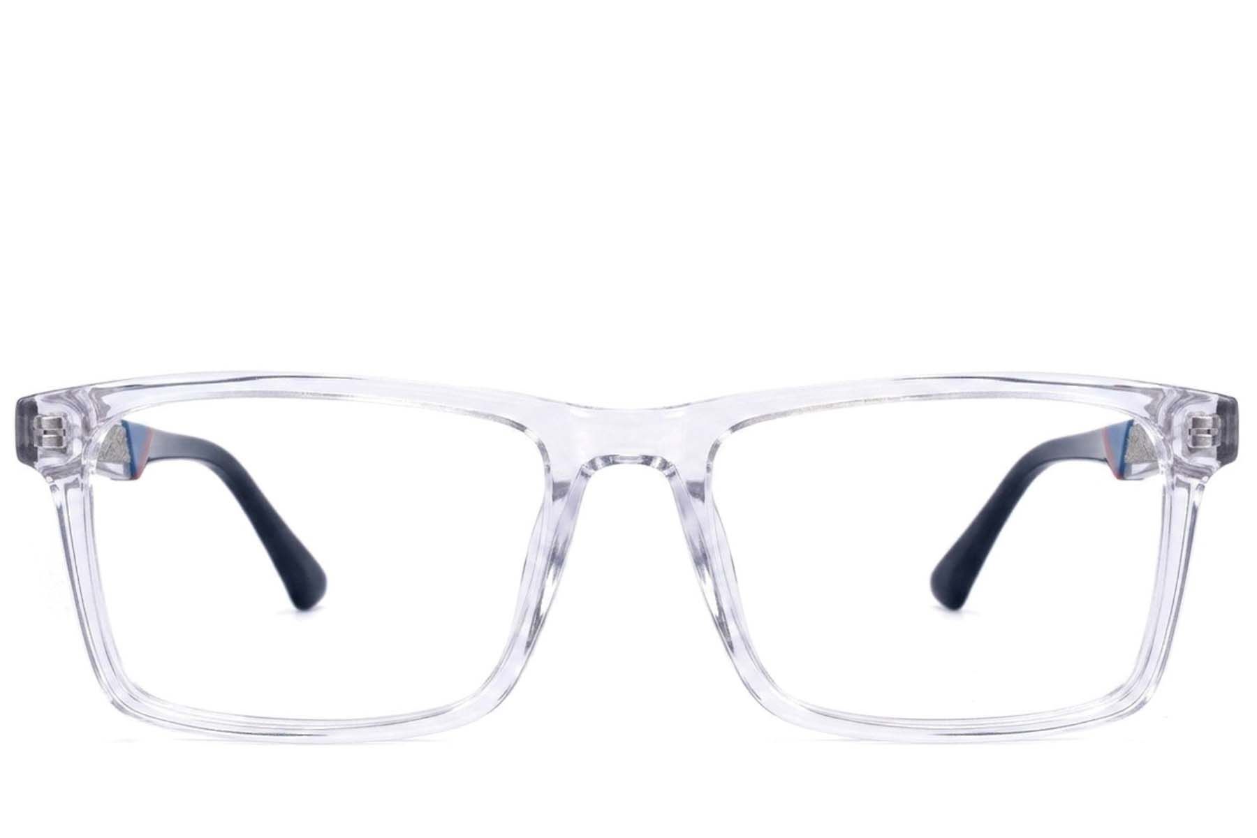 Vasos rectangulares de acetato transparente #BS2607-0985