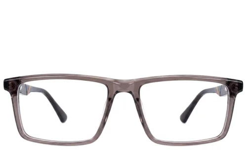 Lunettes rectangulaires en acétate brun #BS2607-0987