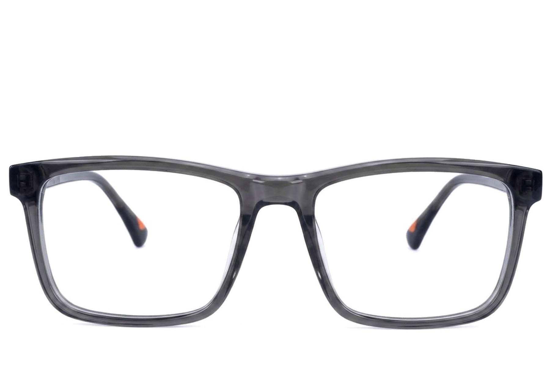 Rectangular Grey Acetate Glasses #BS2607-0992