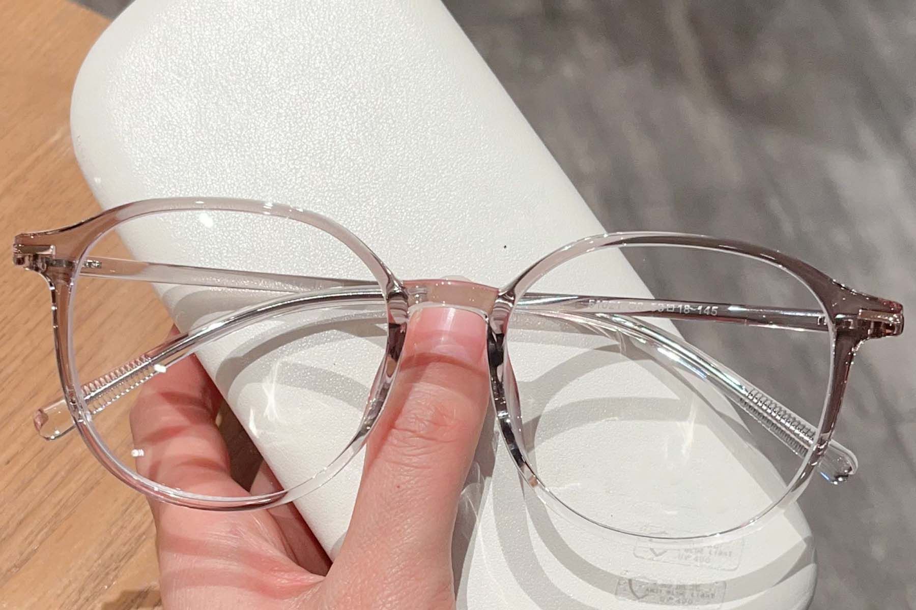 Oval Brown TR90 Glasses #BS423-0286