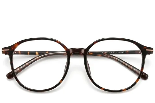 Lunettes ovales écaille TR90 #BS423-0288