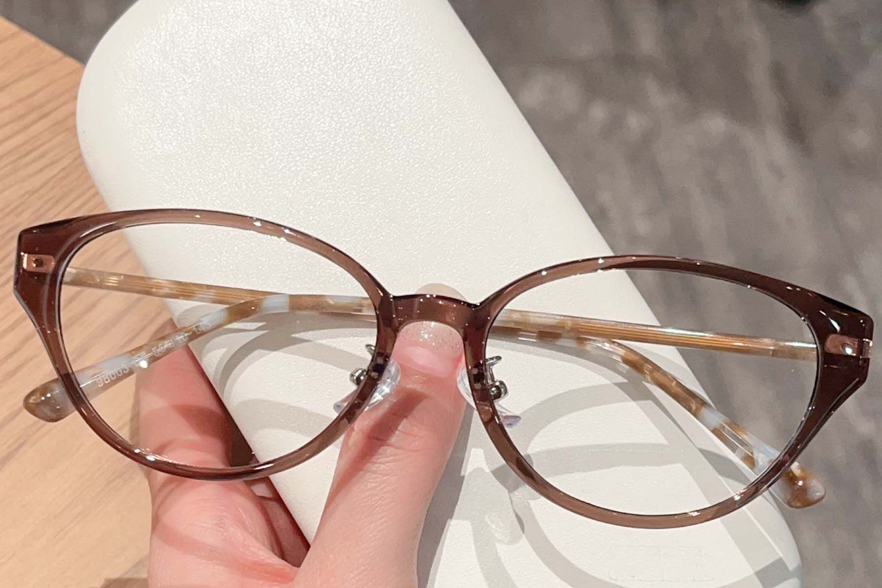 Butterfly Brown Acetate Glasses #BS423-0299