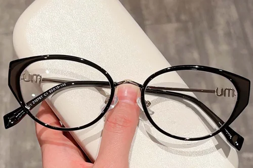 Lunettes Butterfly noires TR90 #BS423-0324