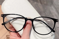 Oval Black TR90 Glasses #BS423-0330
