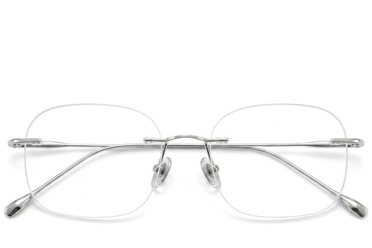 Invisible Silver Titanium Glasses #BS423-0345