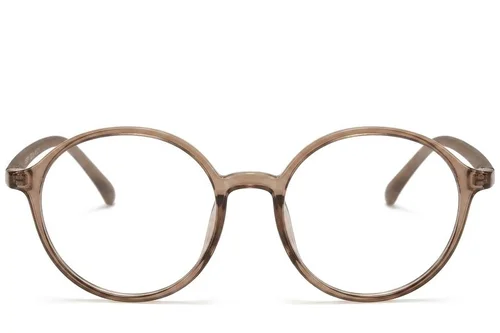 Lunettes rondes marron TR90 #BS423-0371