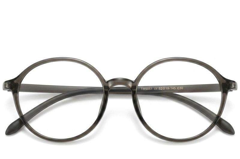 Round Green TR90 Glasses #BS423-0373