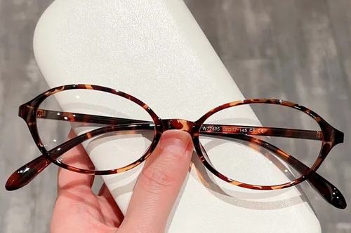 Lunettes ovales écaille TR90 #BS423-0377