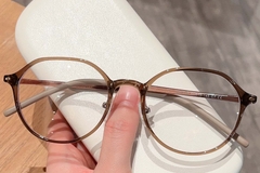 Oval Brown TR90 Glasses #BS423-0386