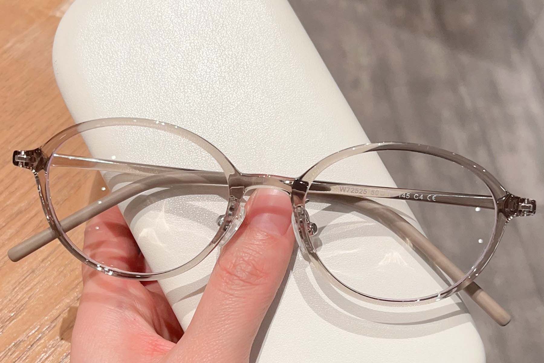 Oval Brown TR90 Glasses #BS423-0389