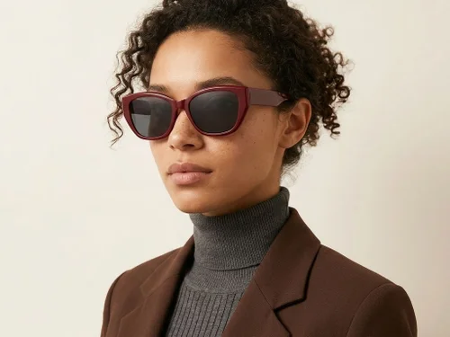 Lunettes de soleil Butterfly Red TR90 #BS423-0410