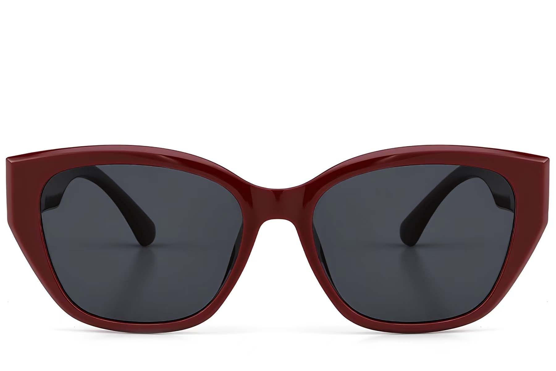 Butterfly Red TR90 Sunglasses #BS423-0410