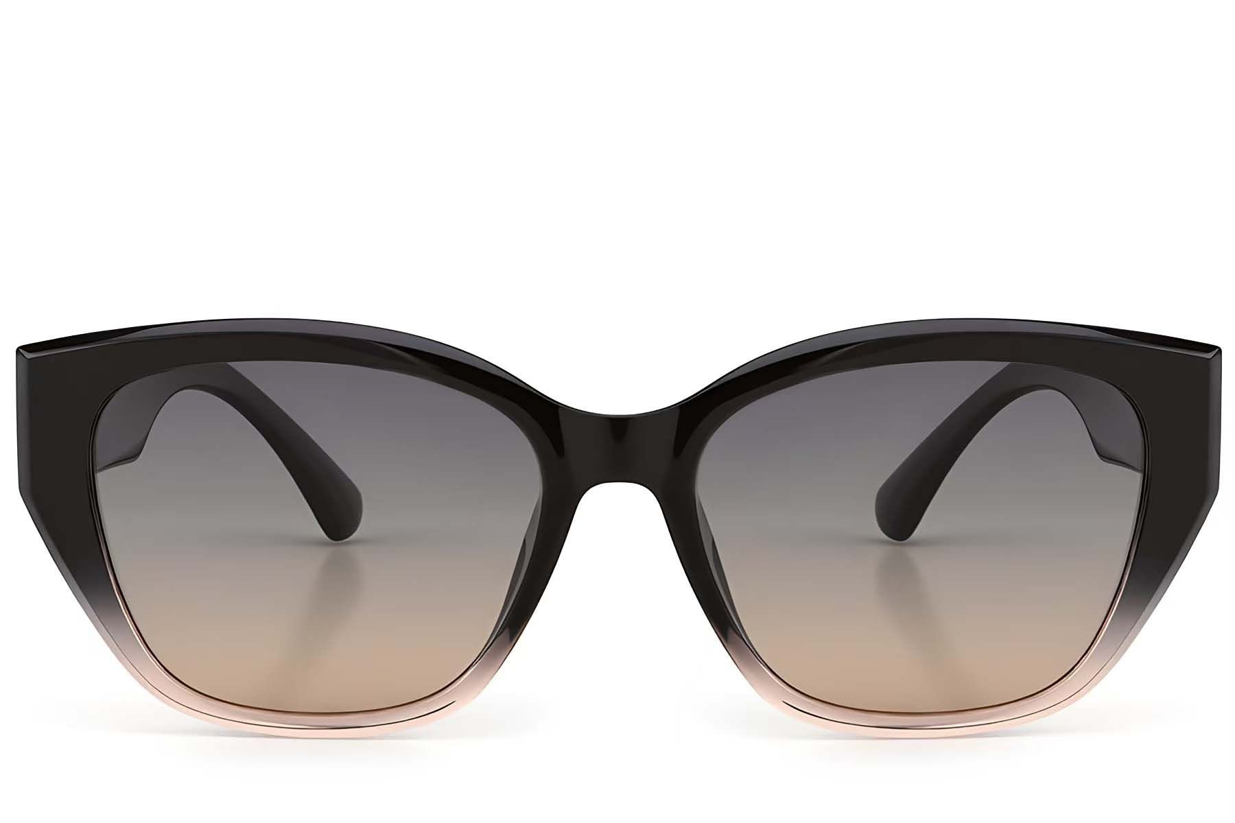 Occhiali da sole Butterfly neri in TR90 #BS423-0411