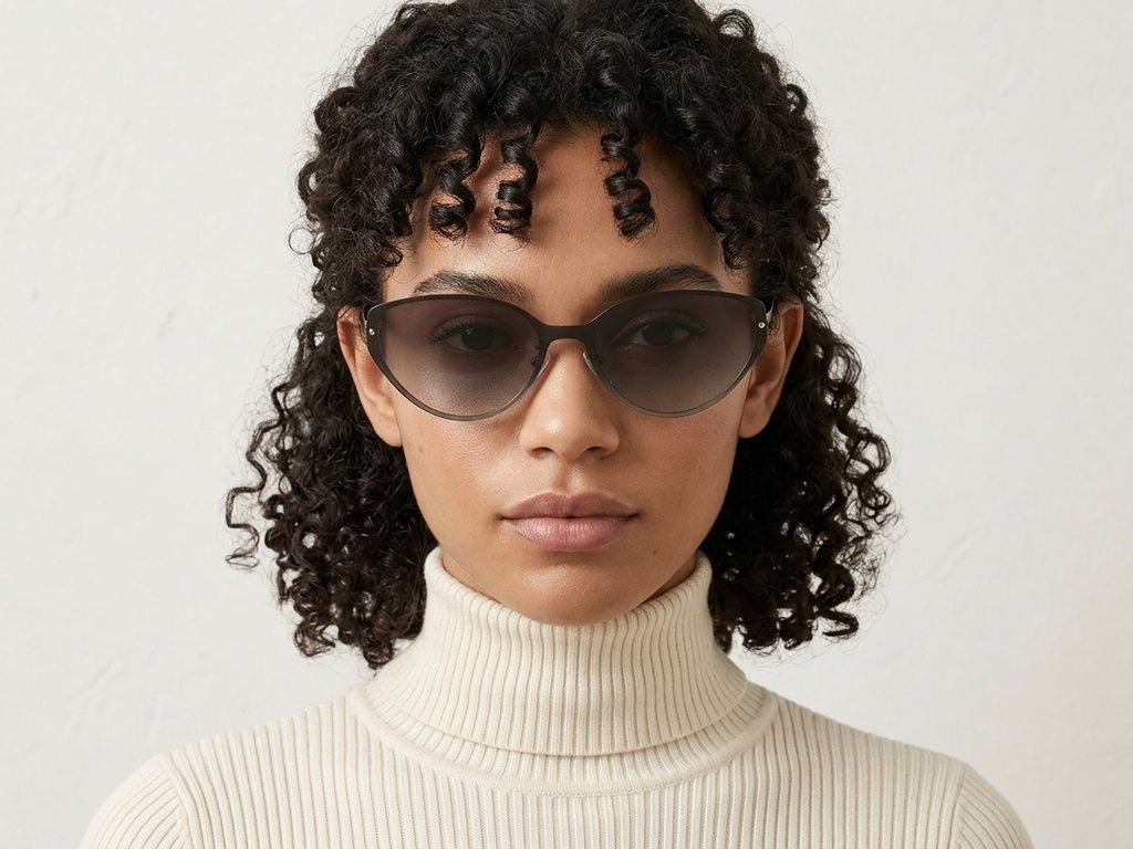 Butterfly Golden Metal Sunglasses #BS423-0415