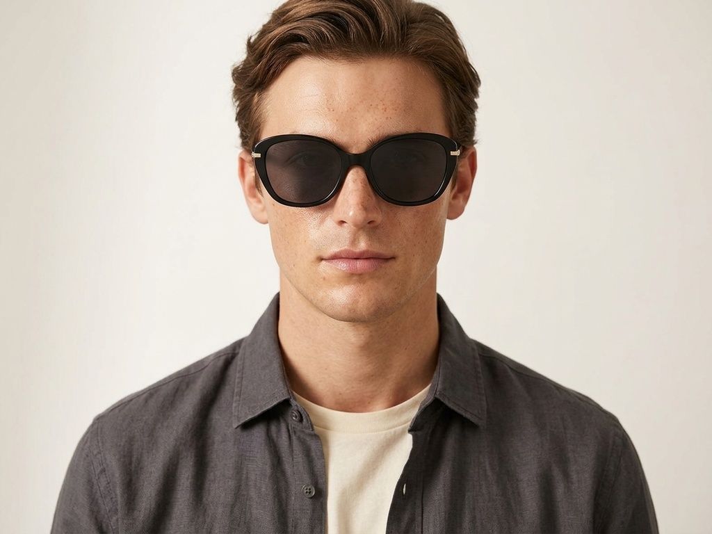 Butterfly Black TR90 Sunglasses #BS423-0424