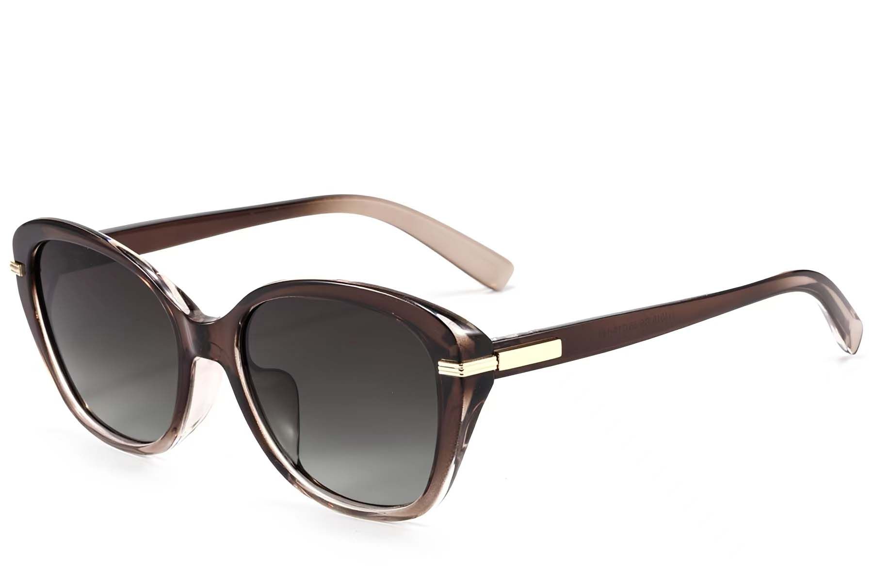 Butterfly Brown TR90 Sunglasses #BS423-0427