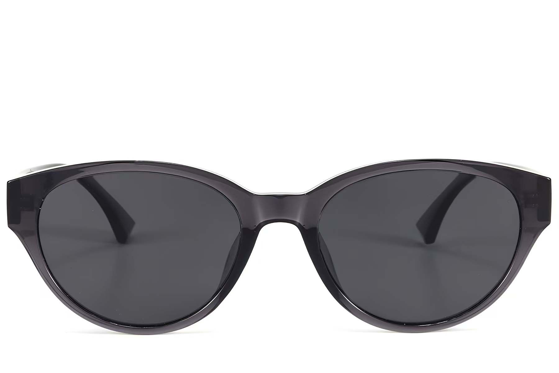 Oval Grey TR90 Sunglasses #BS423-0434