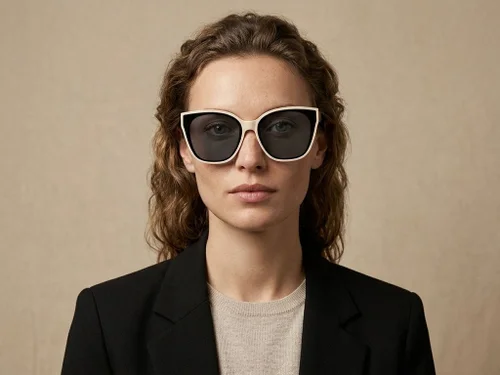 Lunettes de soleil Butterfly Cream TR90 #BS423-0447