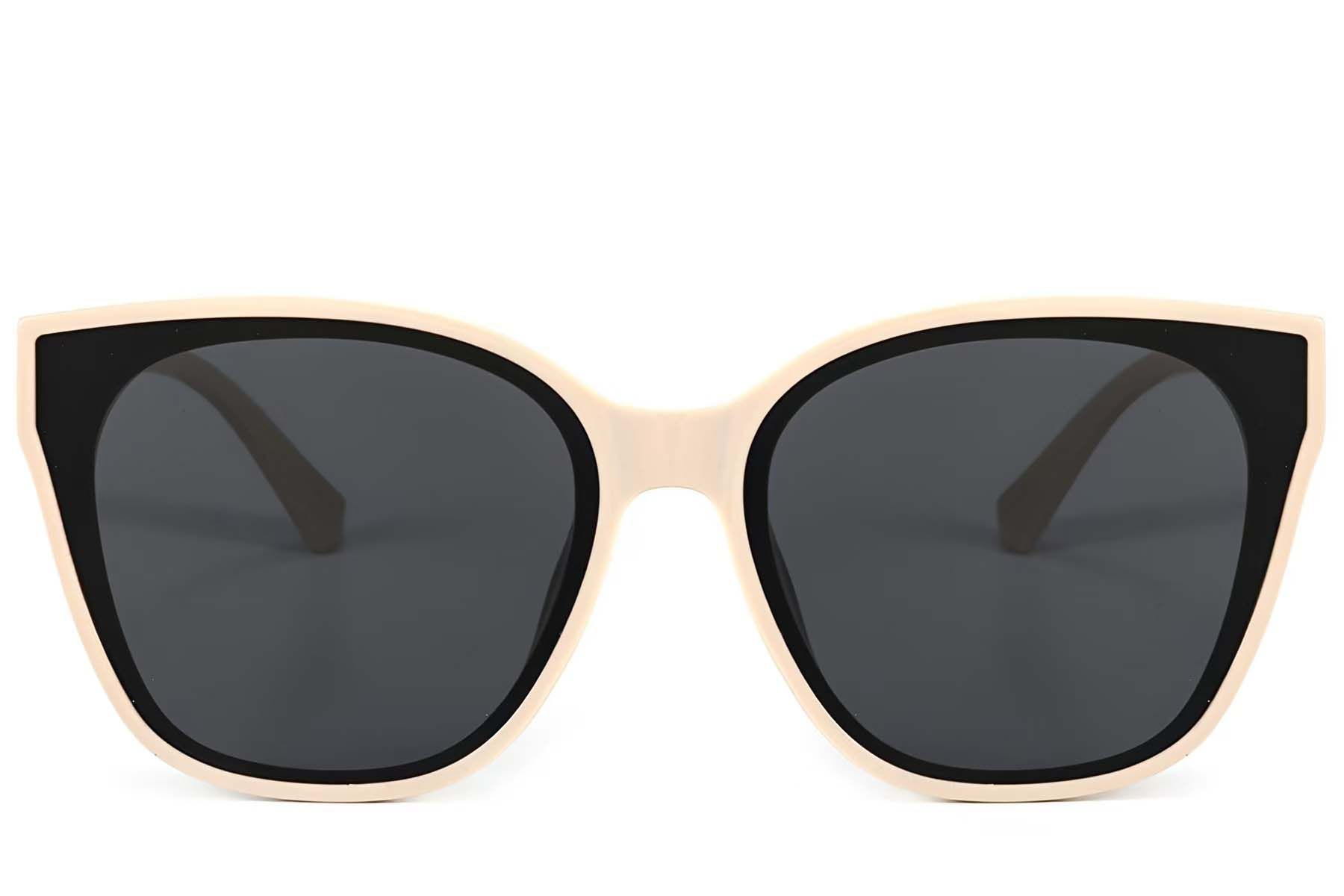 Lunettes de soleil Butterfly Cream TR90 #BS423-0447